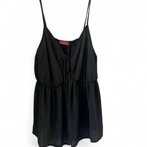 Chic Black Camisole Top